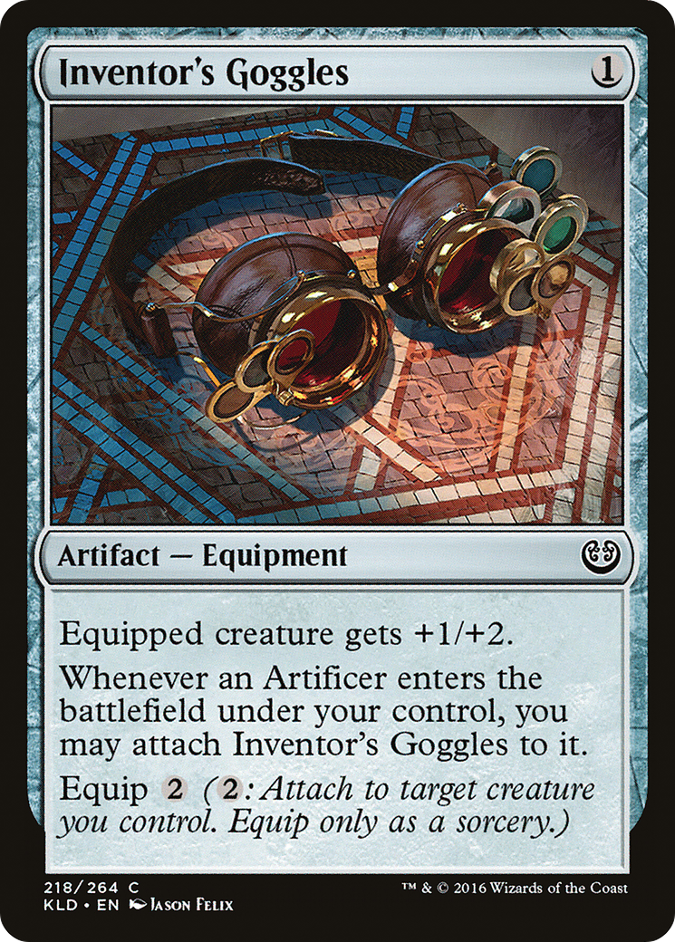 Inventor's Goggles - Foil