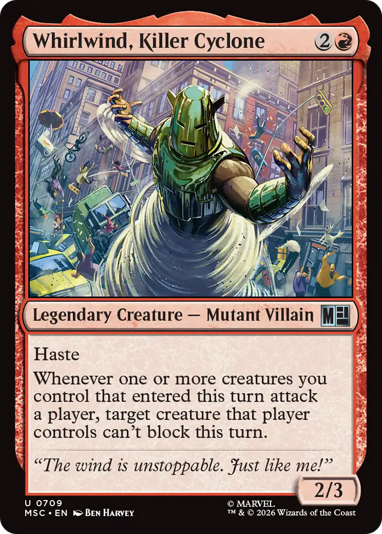Whirlwind, Killer Cyclone (MSC) - Foil