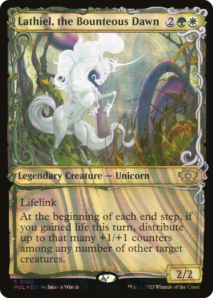 Lathiel, the Bounteous Dawn (0180) (Showcase) - Halo Foil