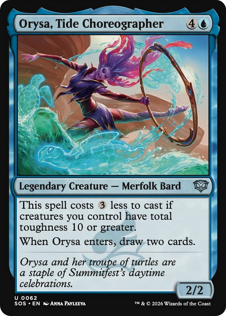Orysa, Tide Choreographer (0062) (SOS) - Foil