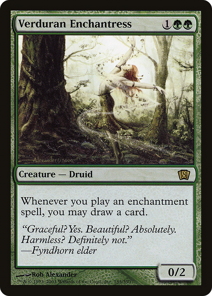 Verduran Enchantress - Foil