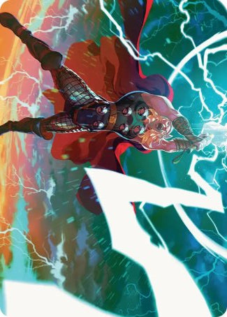Lightning Strike (11/45) Art Card (AMSH)