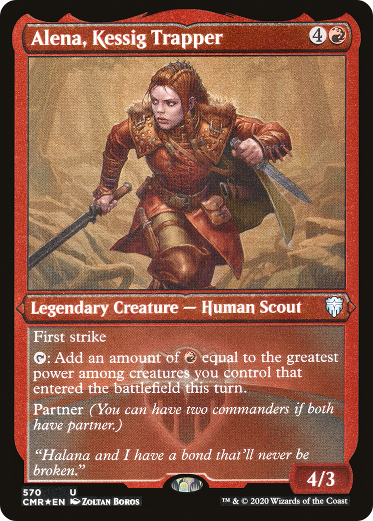 Alena, Kessig Trapper - Foil Etched