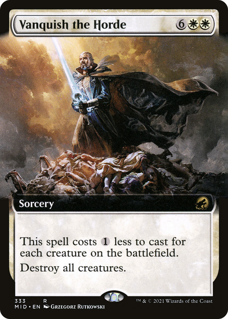 Vanquish the Horde (333) (Extended Art) - Foil