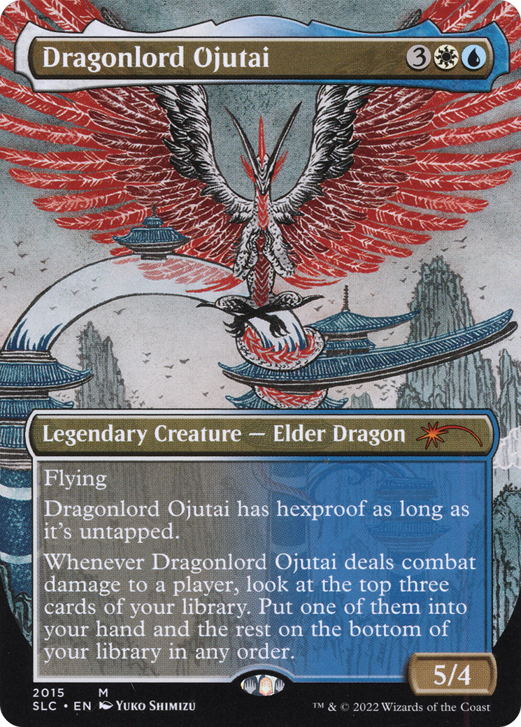 Dragonlord Ojutai (2015) (Borderless)