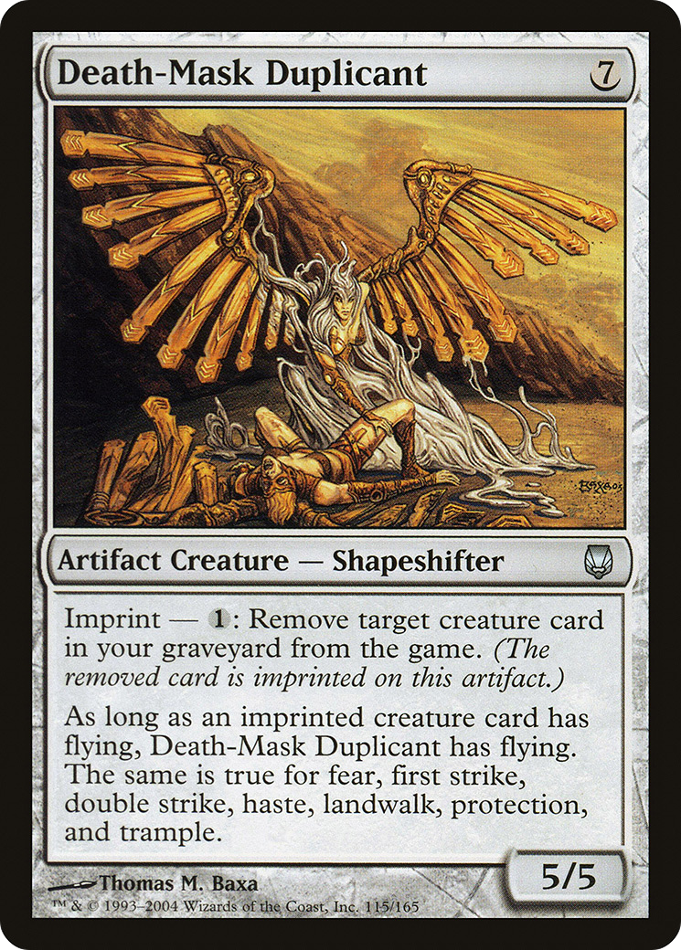 Death-Mask Duplicant - Foil