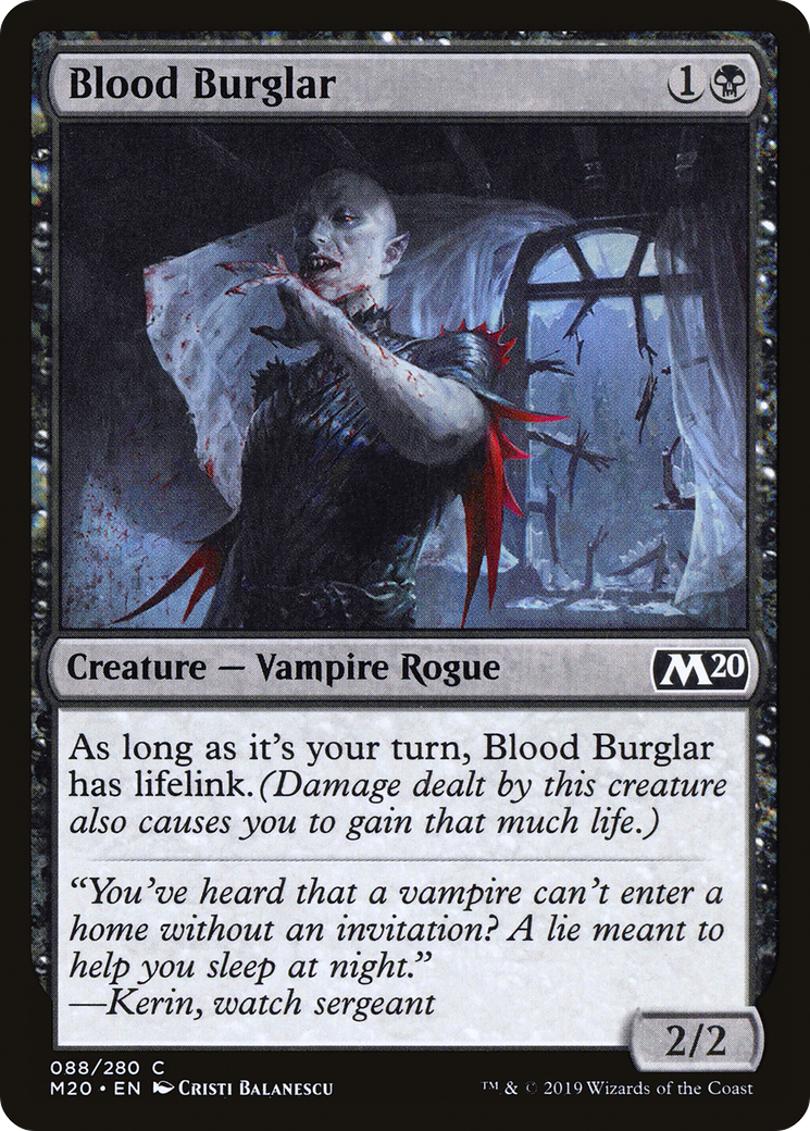 Blood Burglar - Foil