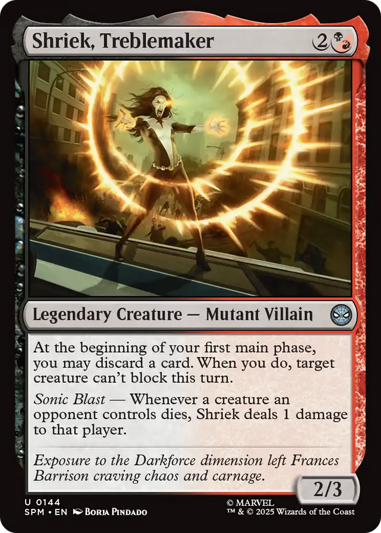 Shriek, Treblemaker - Foil