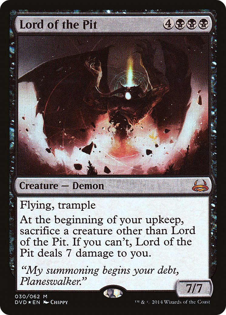 Lord of the Pit - Foil