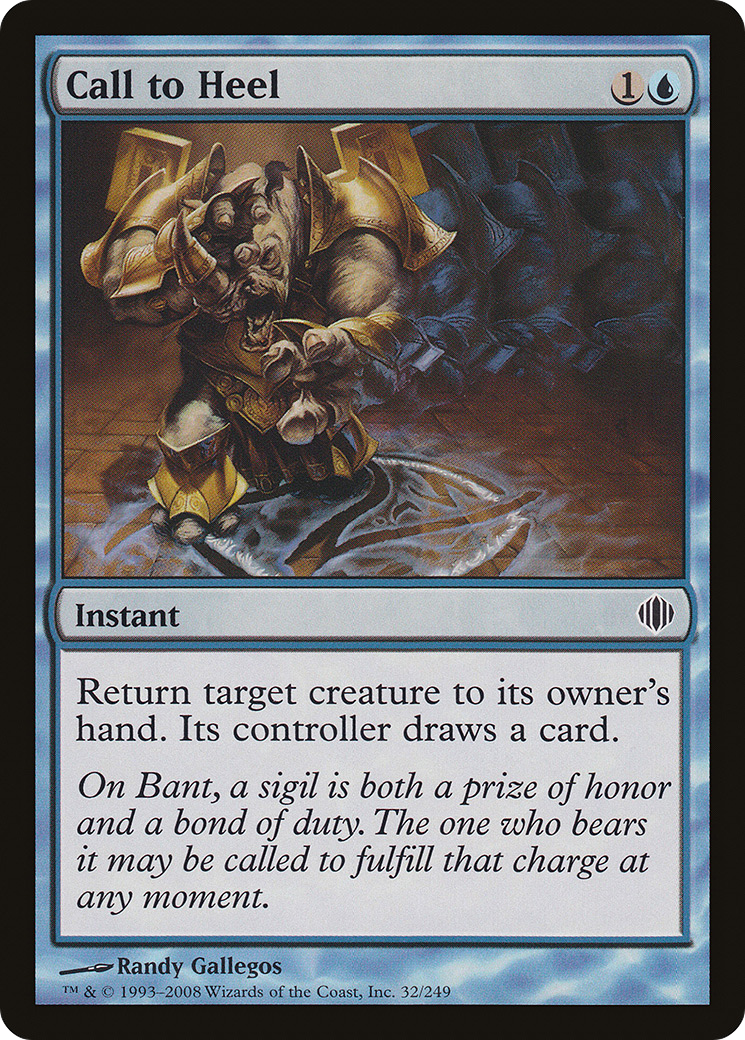 Call to Heel - Foil