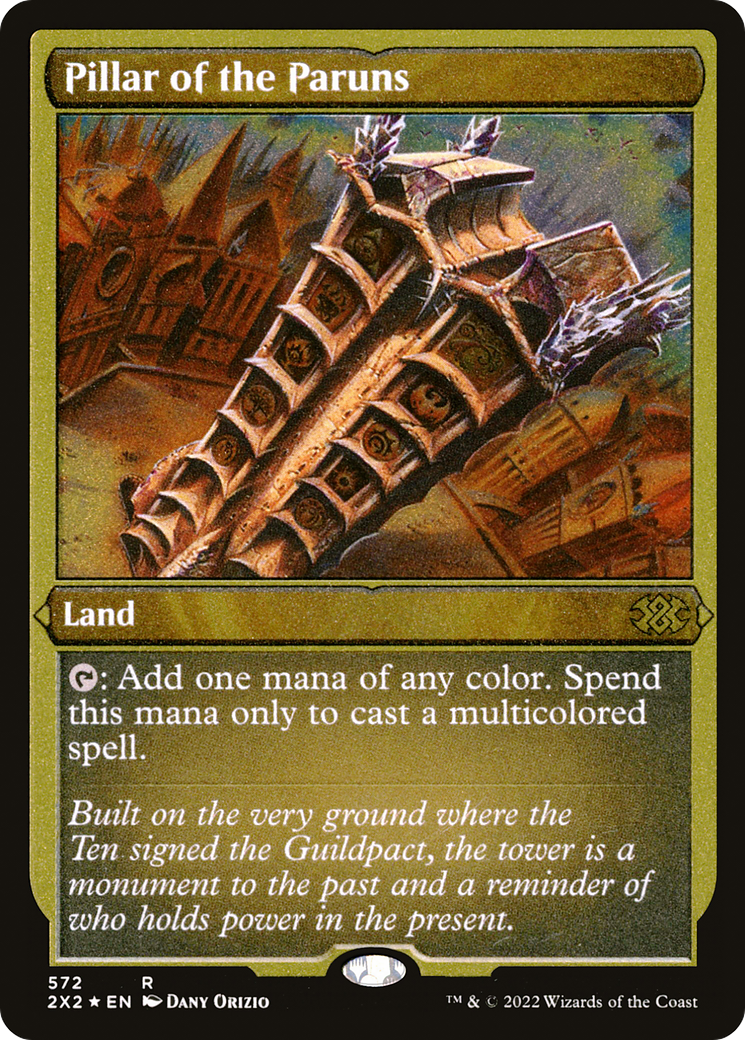 Pillar of the Paruns - Foil Etched