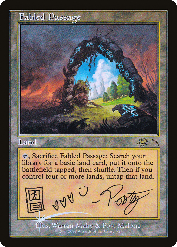 Fabled Passage (727) (Showcase) - Foil