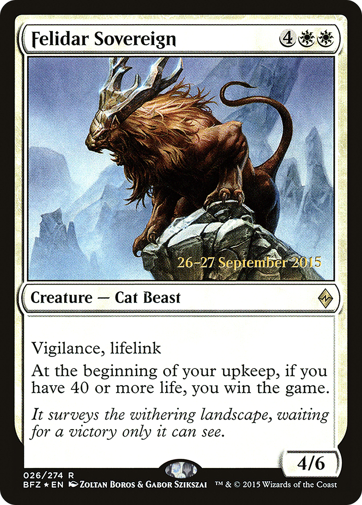 Felidar Sovereign (024) (Prerelease) - Foil