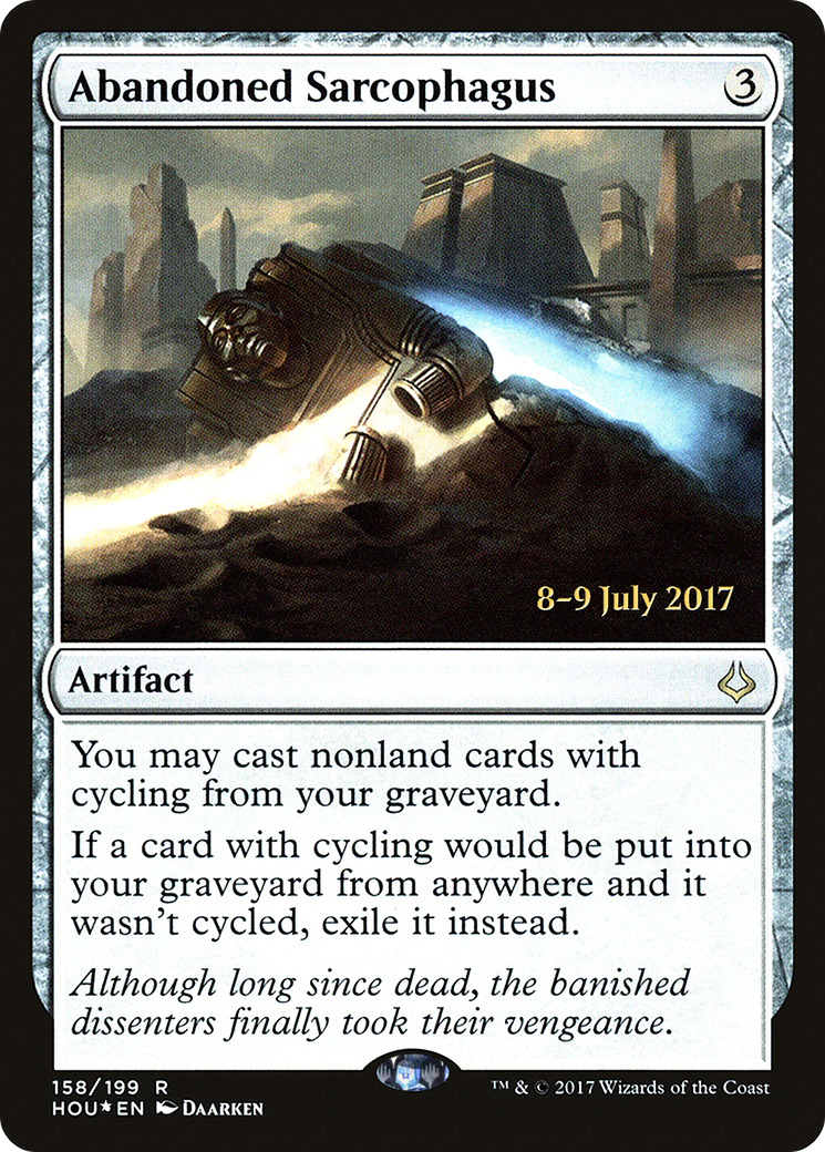 Abandoned Sarcophagus (158) (Prerelease) - Foil