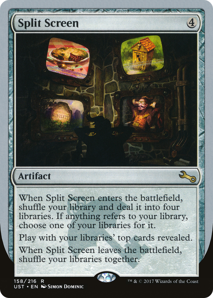Split Screen - Foil