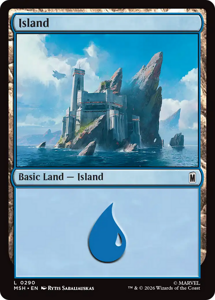 Island (0290) (MSH) - Foil