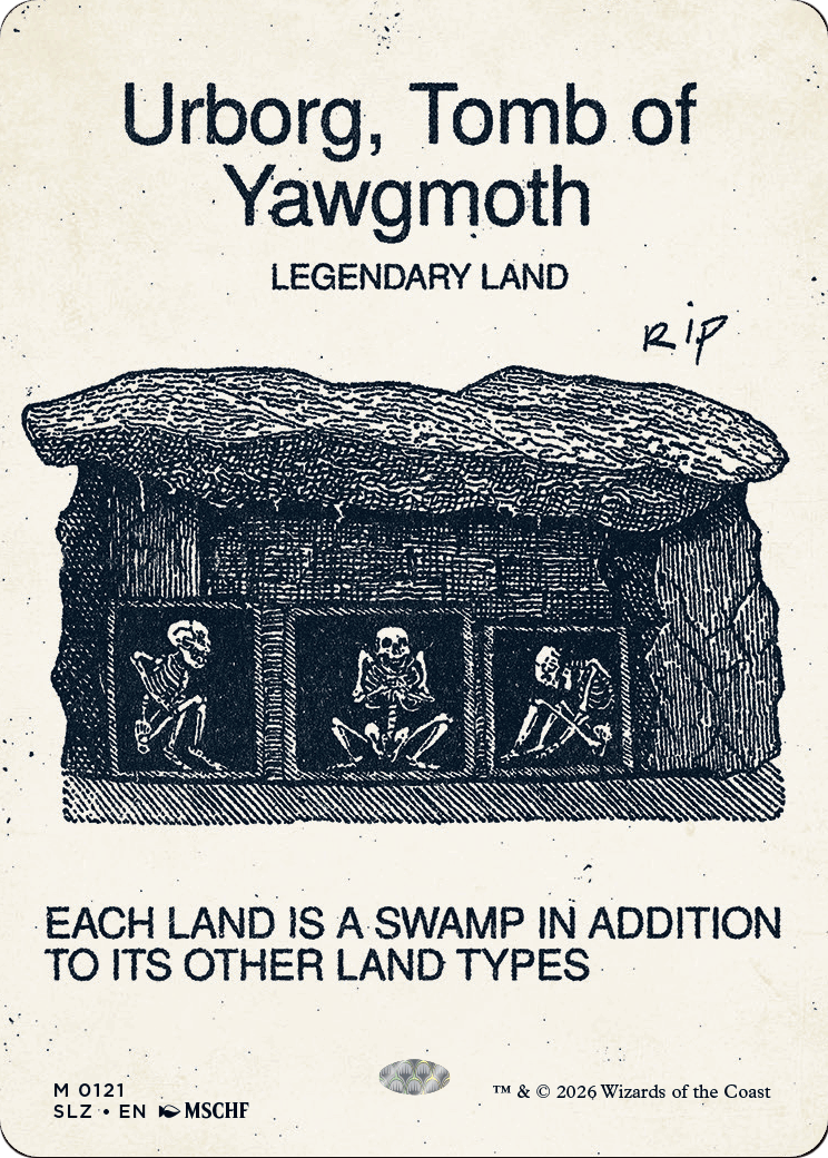Urborg, Tomb of Yawgmoth (0121) (Showcase) (SLZ)