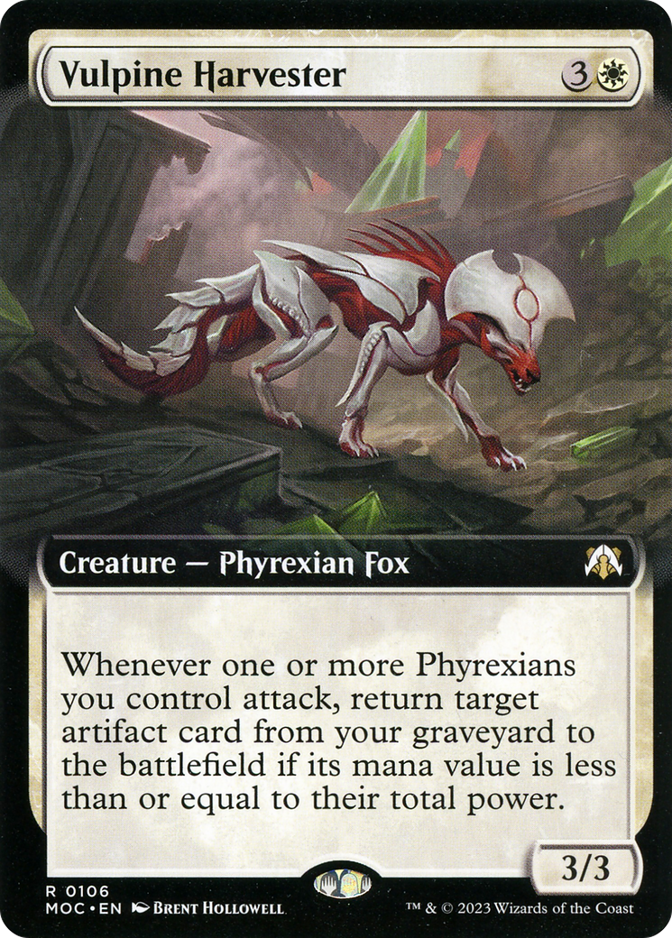 Vulpine Harvester (0106) (Extended Art)
