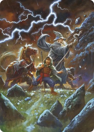 Call Forth the Tempest (33/54) Art Card (AHOB)