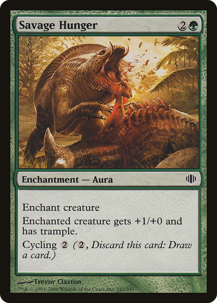 Savage Hunger - Foil