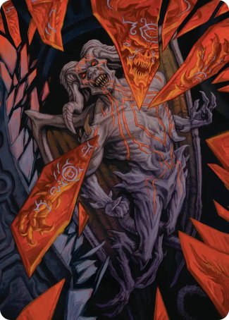 Curse-Marred Demon (37/54) Art Card (FRA)