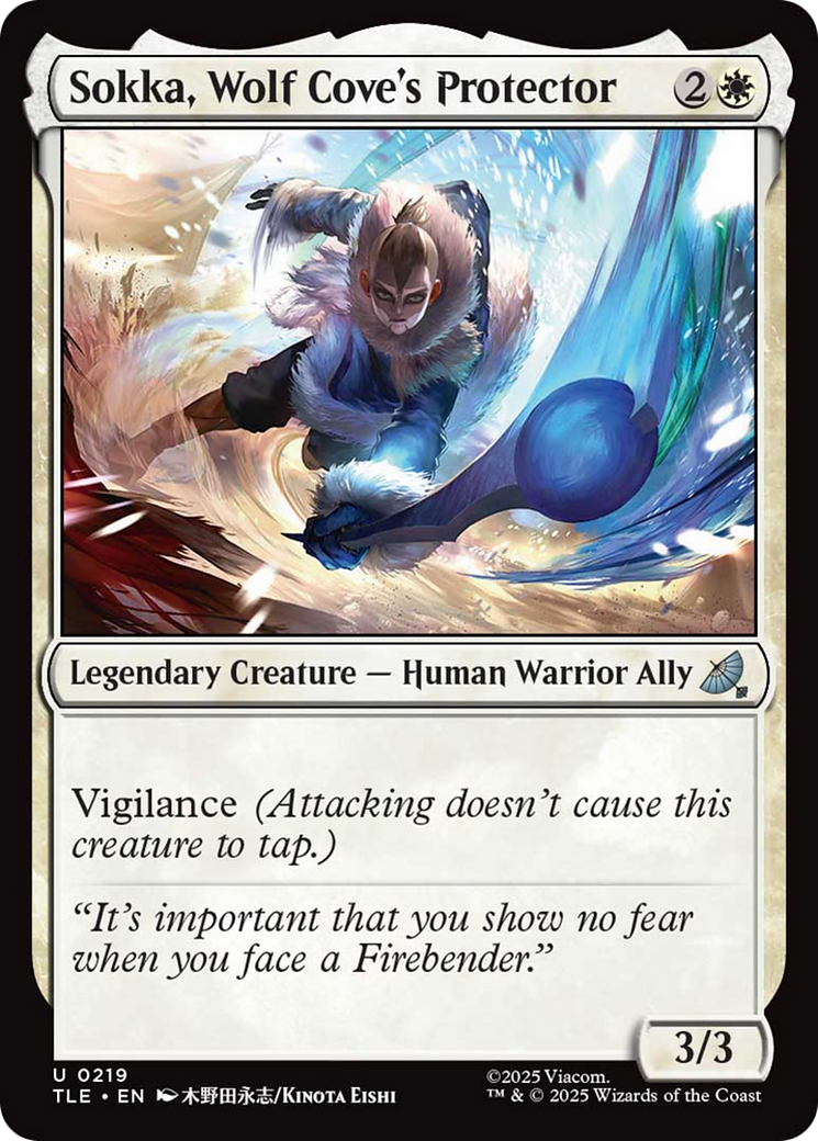 Sokka, Wolf Cove's Protector (0219) - Foil tle