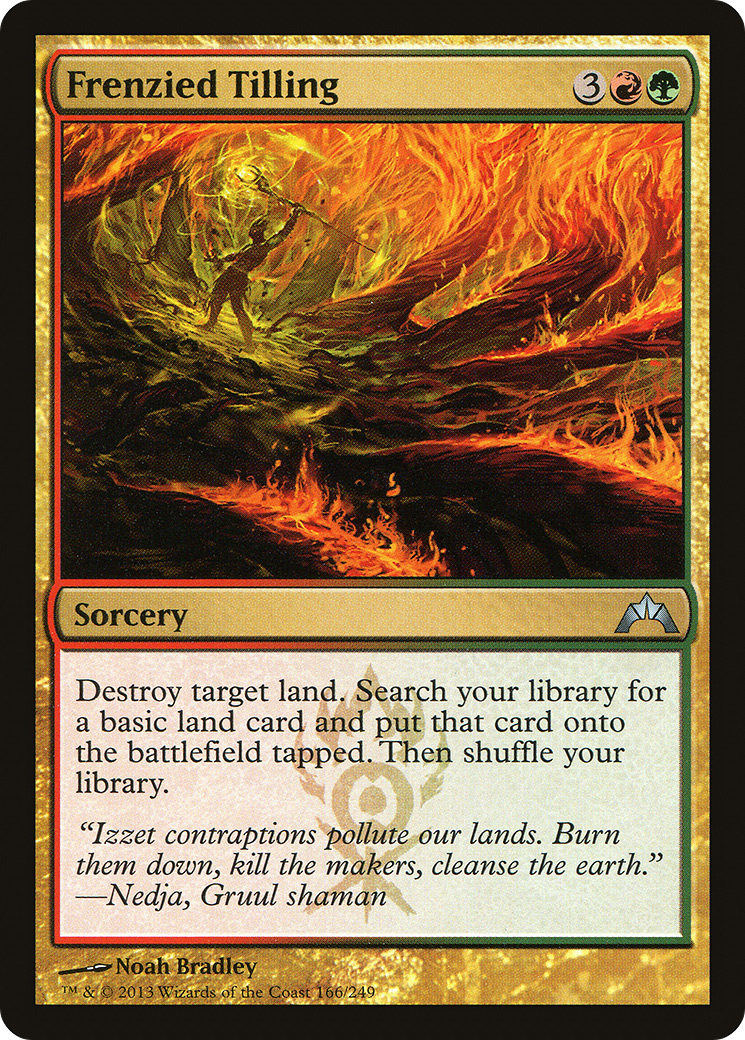 Frenzied Tilling - Foil