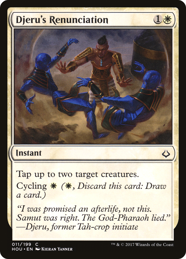 Djeru's Renunciation - Foil
