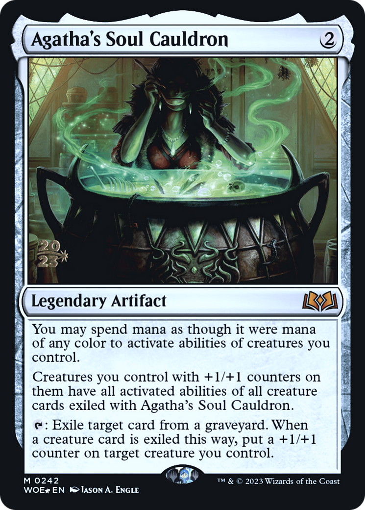Agatha's Soul Cauldron (0242) (Prerelease) - Foil