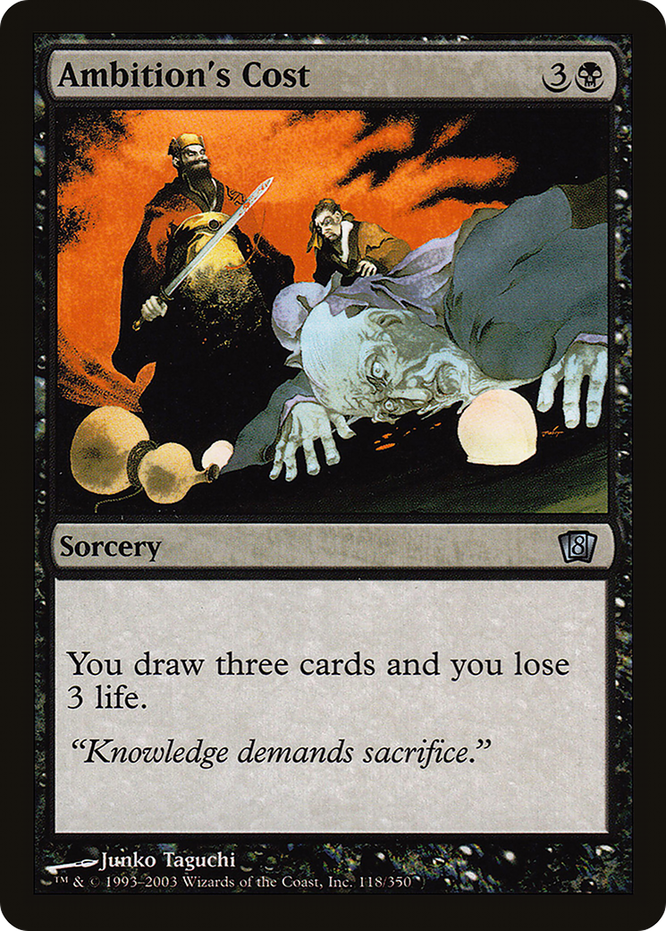 Ambition's Cost - Foil