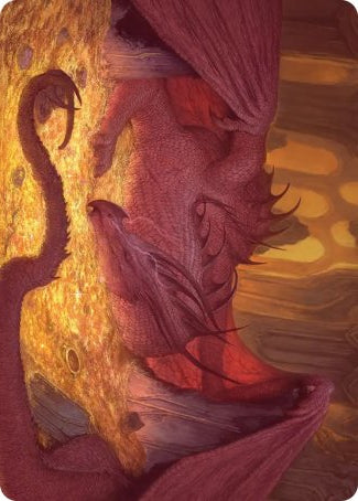 Smaug the Magnificent (43/54) Art Card (AHOB)