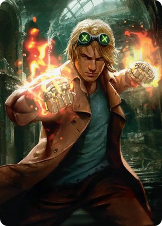 Chase Stein, Runaway (43/45) Art Card (AMSH)