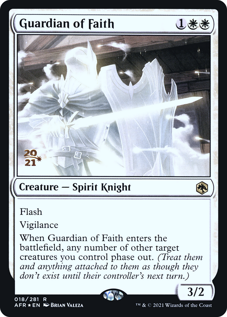 Guardian of Faith (018) (Prerelease) - Foil