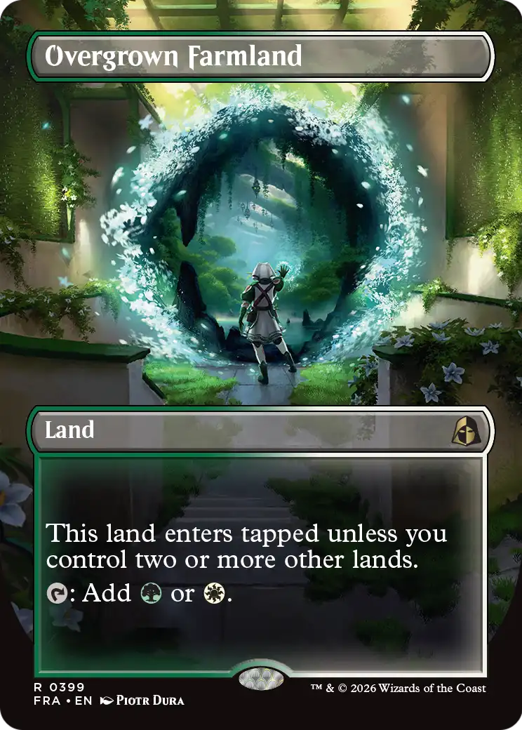 Overgrown Farmland (0399) (Borderless) (FRA) - Foil