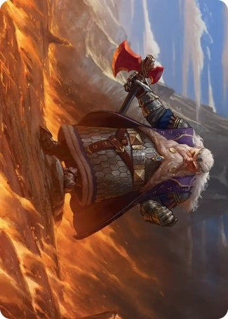 Dáin of the Ancient Halls (48/54) Art Card (AHOB)