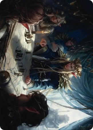 Thranduil the Strategist (49/54) Art Card (AHOB)
