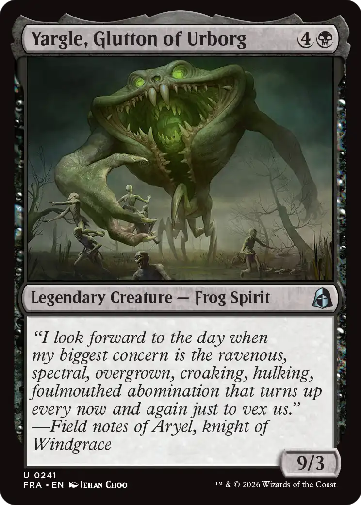Yargle, Glutton of Urborg (FRA) - Foil