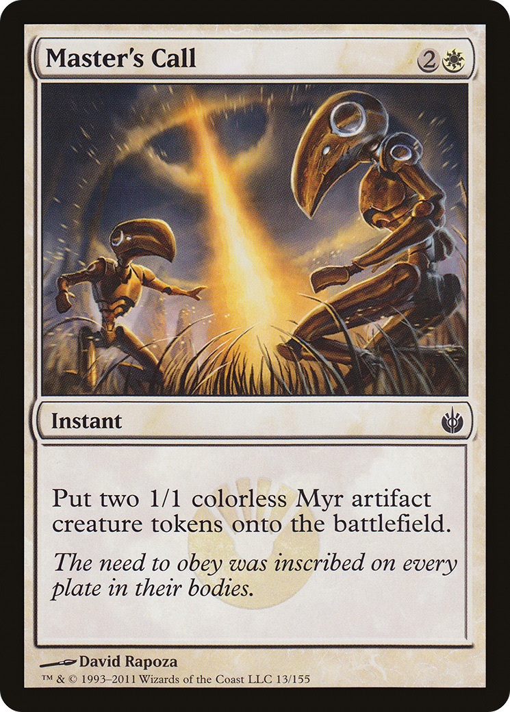 Master's Call - Foil