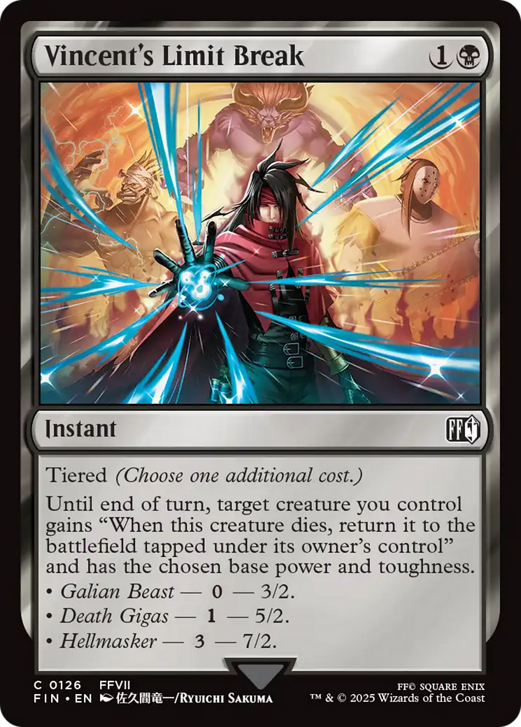Vincent's Limit Break - Foil