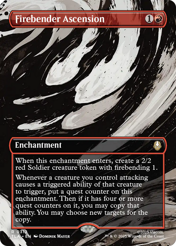 Firebender Ascension (0312) (Borderless) - Foil tla
