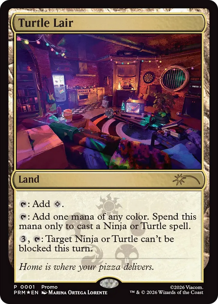 Turtle Lair (0001) (Promo) (PMEI) - Foil