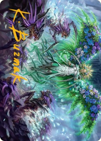 Kindred Judgment (03/54) Art Card (FRA) - Gold-Stamped Signature