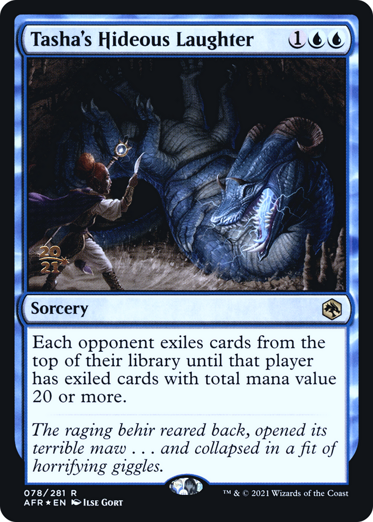 Tasha's Hideous Laughter (078) (Prerelease) - Foil