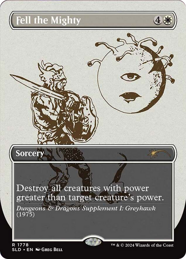 Fell the Mighty (1778) (Borderless)