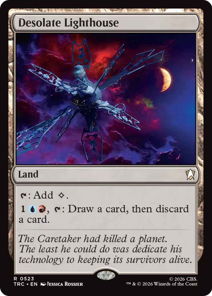 Desolate Lighthouse (TRC) - Surge Foil
