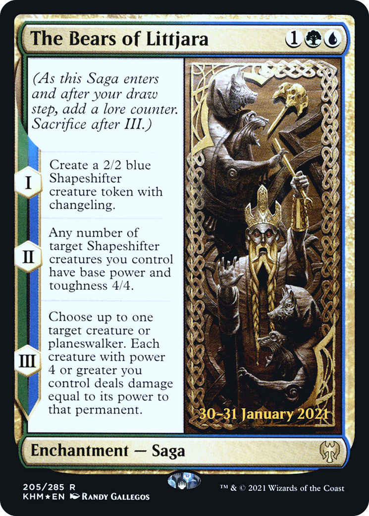 The Bears of Littjara (205) (Prerelease) - Foil