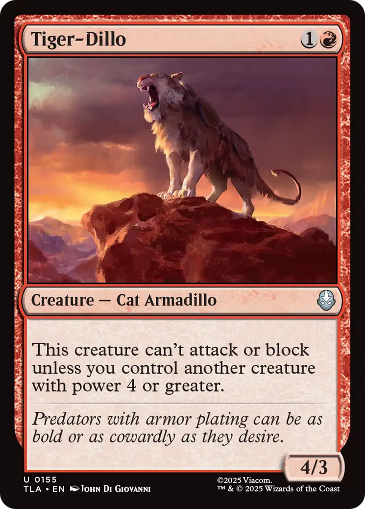 Tiger-Dillo - Foil tla