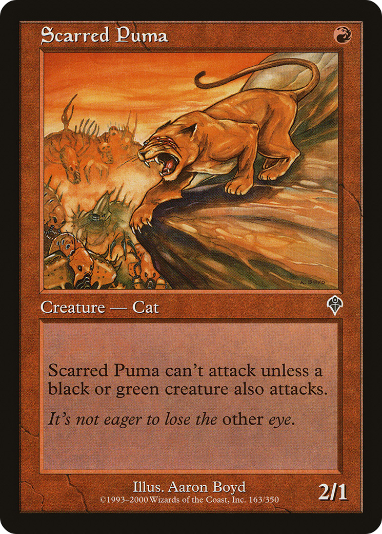 Scarred Puma - Foil