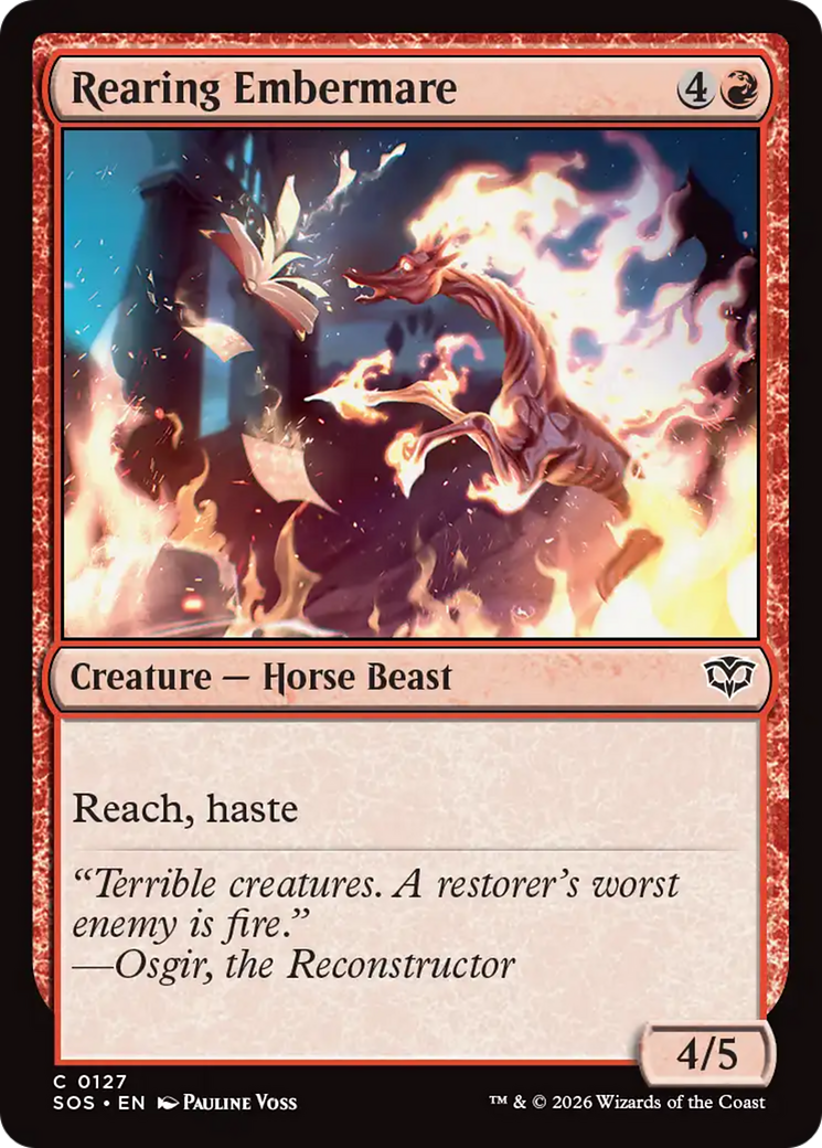 Rearing Embermare (SOS)