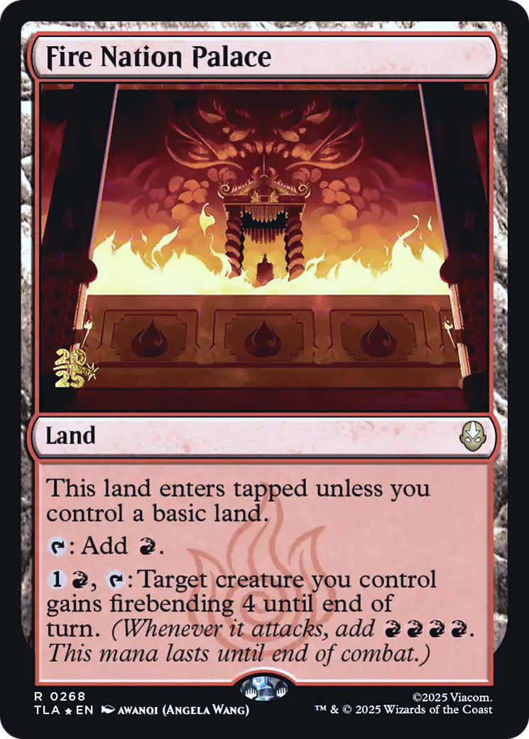 Fire Nation Palace (0268) (Prerelease) (PTLA) - Foil